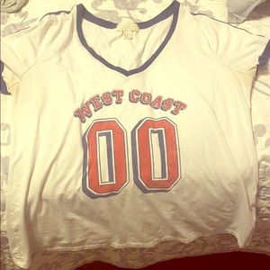 Forever 21 West Coast T-shirt